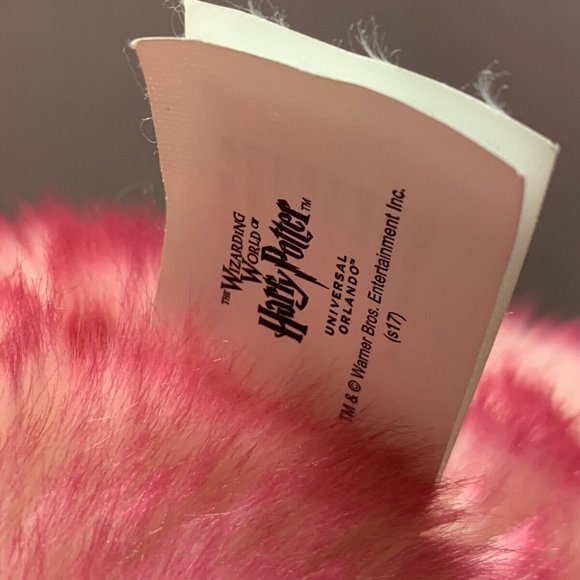 Universal Studio Wizarding World of Harry Potter LARGE 15” Pink Pygmy Puff Plush - Picture 7 of 7